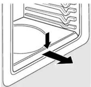 GE Profile JTP56CDCC - To clean the outside of the door: - 1