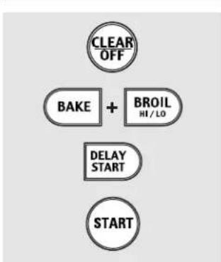 GE Profile JTP56CDCC - How to Set for Timed Baking/Roasting-Immediate Start and Automatic Stop - 1