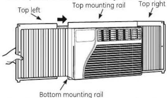 GE AEW06LT - PREPARE THE AIR CONDITIONER (cont.) - 2