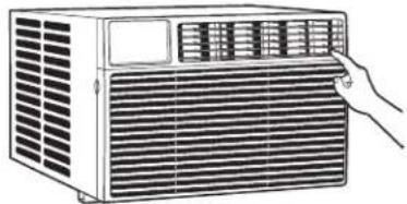 GE AEW06LT - Dirección del aire - 1