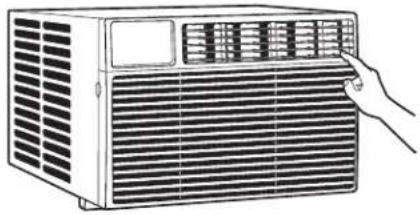 GE AEW24DQ - Dirección del aire - 1