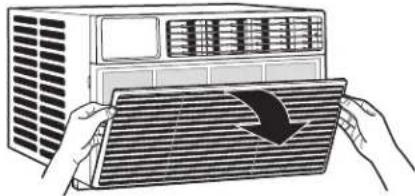 GE AEW24DQ - ③ PREPARE THE AIR CONDITIONER - 1