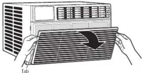GE AEW24DQ - To remove: - 1
