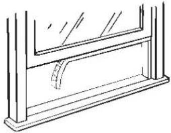 GE AEW24DQ - PREPARE THE WINDOW AND INSTALL THE CASE - 1
