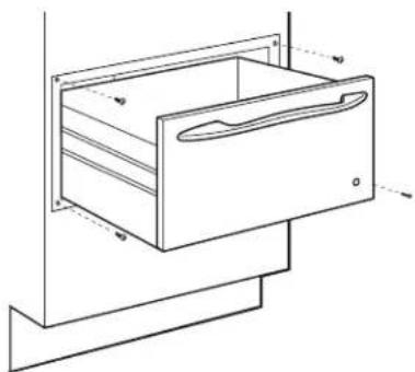 GE Profile JKD915WKWW - Step 2—Install Warming Drawer - 1