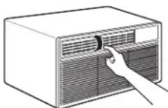 GE AEH06LL - Dirección del aire—Hacia arriba y hacia abajo (en algunos modelos) - 1