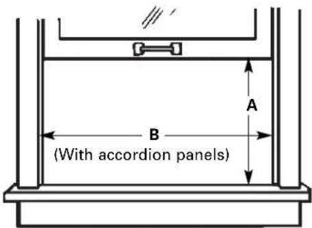 GE AEH06LL - ① WINDOW REQUIREMENTS - 1