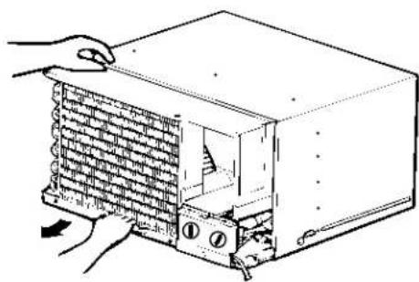 GE AGV18DE - ③ REMOVE THE AIR CONDITIONER FROM THE CASE - 2