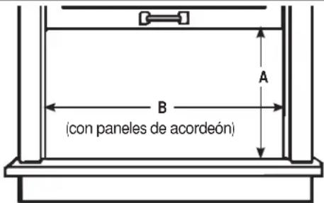 GE AEW05LXB - ① REQUISITOS PARA LA VENTANA - 1