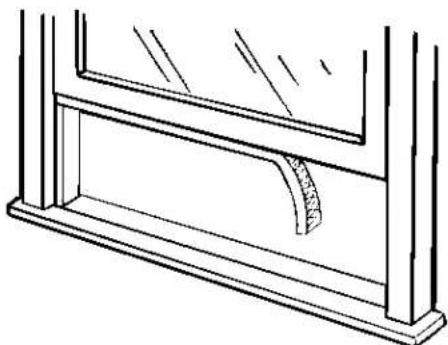 GE Quiet-Aire AGN24DA - Prepare the Window and the Case - 1