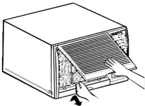 GE Quiet-Aire AGN24DA - To remove: - 1