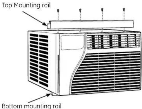 GE AHH10AQ - ③ PREPARE THE AIR CONDITIONER - 1
