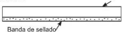 GE AEM05LX - PEGUE LA BANDA DE SELLADO DEL RIEL DE MONTAJE SUPERIOR - 2