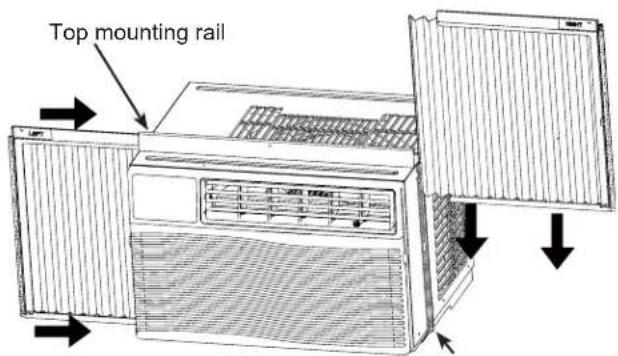 GE AEM05LX - PREPARE EL ACONDICIONADOR DE AIRE(cont.) - 2