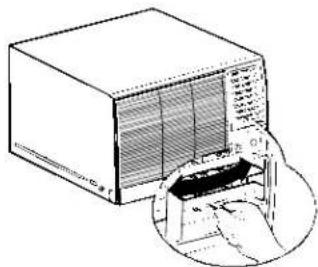 GE AGQ10AC - Dirección del aire—de lado a lado - 1