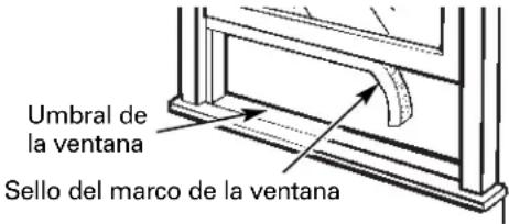 GE ASQ12AL - ⑥ INSTALE LA CAJA EN LA VENTANA - 1