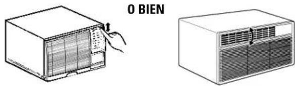 GE ASH10AA - Dirección del aire—Hacia arriba y hacia abajo (en algunos modelos) - 1