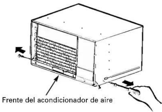 GE ASH10AA - ④ RETIRE EL ACONDICIONADOR DE AIRE DE LA CAJA - 1