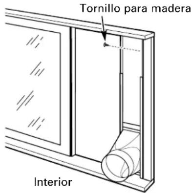 GE APN08AA - ④ INSTALE EL DESLIZADOR DE VENTANA EN UNA VENTANA DESLIZADORA O EN UNA PUERTA DE PATIO - 2