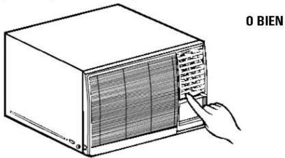 GE ASN05LA - Dirección del aire—de lado a lado - 1