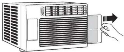 GE AEC10AW - Para retirarlo: - 1