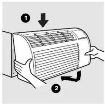 GE AZ32H07D2B - To Remove the Room Cabinet - 2