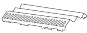 GE JGGR27LPDBB - Porcelain Coating on Grids - 1