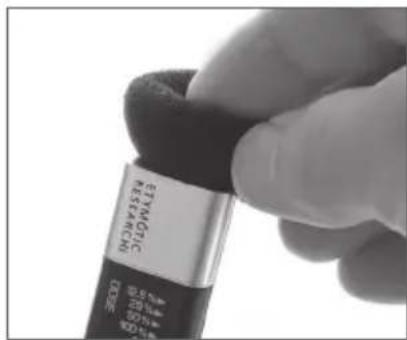 Etymotic Dosimeter ER-200DW8 - Using the Windscreen - 4