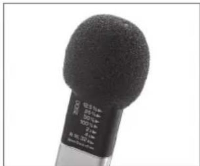 Etymotic Dosimeter ER-200DW8 - Using the Windscreen - 5