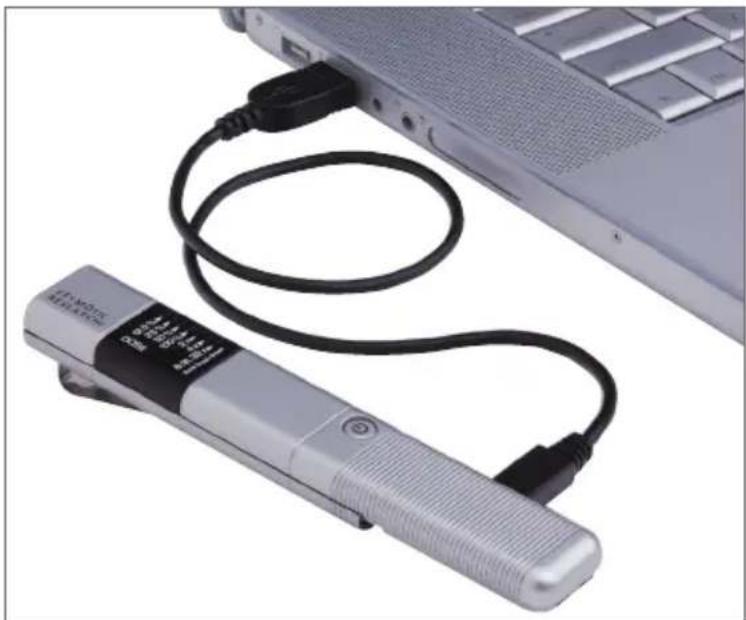 Etymotic Dosimeter ER-200DW8 - Connecting to the PC - 5