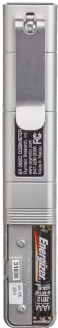 Etymotic Dosimeter ER-200DW8 - Connecting to the PC - 1
