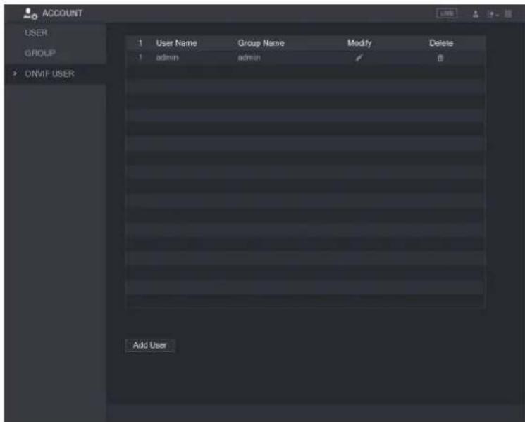 UNIDEN GXVR55840 - Configuring Onvif Users - 1