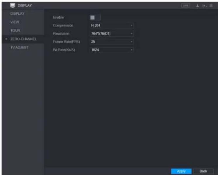 UNIDEN GXVR55840 - Configuring Zero-Channel Settings - 1
