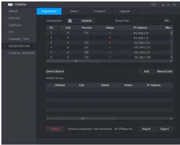 UNIDEN GXVR55840 - Step 1 Click Device Search. - 1