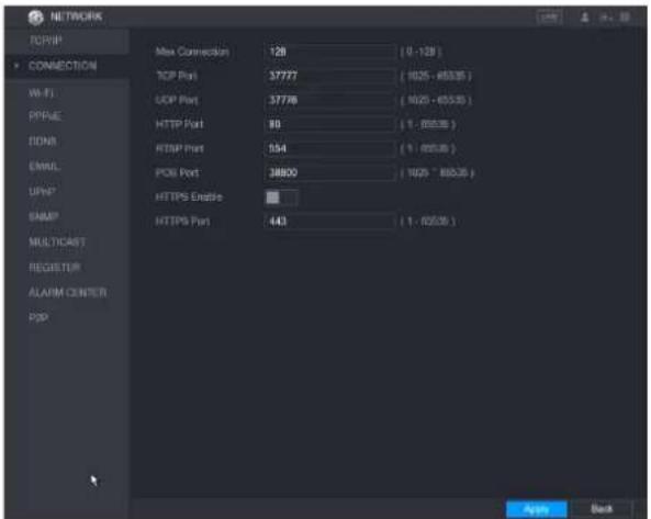 UNIDEN GXVR55840 - Configuring Port Settings - 1