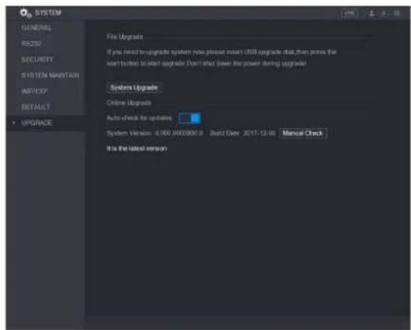 UNIDEN GXVR55840 - Upgrading File - 1