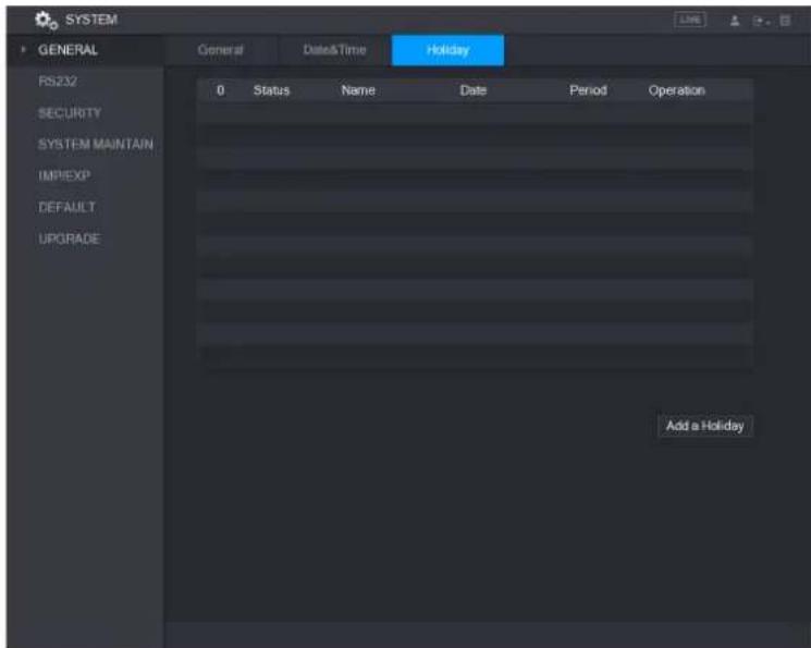 UNIDEN GXVR55840 - Configuring General System Settings - 1