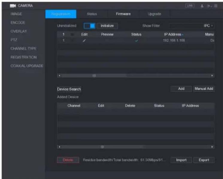 UNIDEN GXVR55840 - Step 1 Click Device Search. - 2