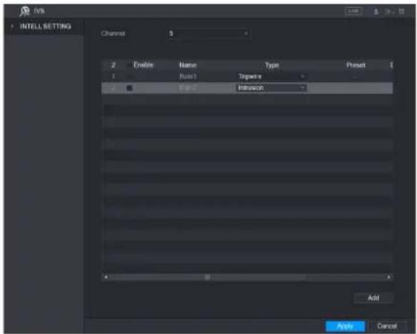 UNIDEN GXVR55840 - Configuring Intrusion Rules - 1