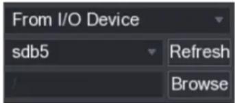 UNIDEN GXVR55840 - Selecting Search Type - 2