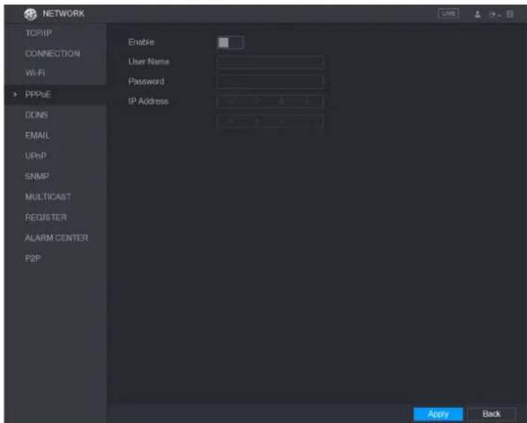 UNIDEN GXVR55840 - Configuring PPPoE Settings - 1
