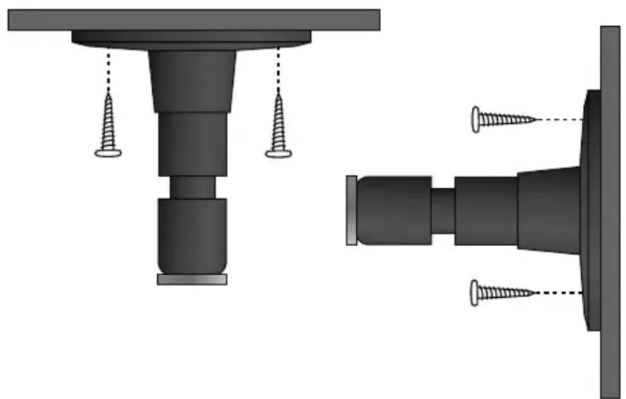 UNIDEN Guardian G1400 - Mount the Camera Base - 1