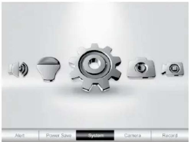 UNIDEN Guardian G1400 - SYSTEM MENUS - 1