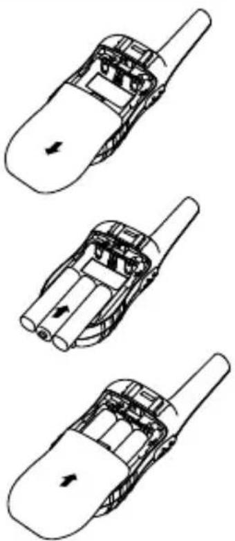 UNIDEN UH45PR - BATTERY WARNING - 3