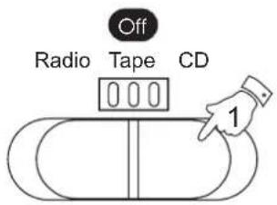 ROBERTS CD9949 - Recording from the internal microphone - 2