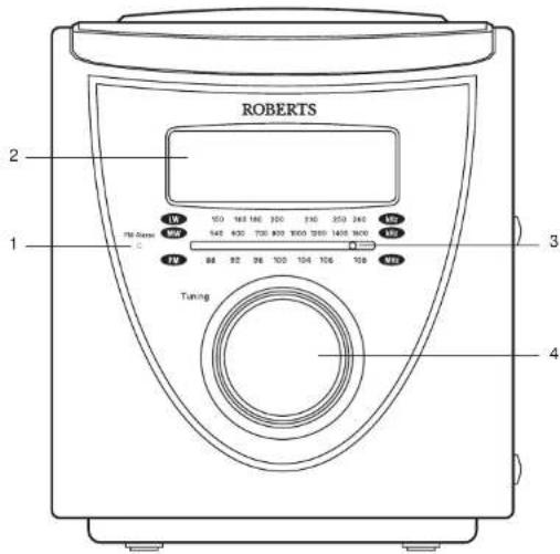 ROBERTS CR9926 - Warning - 1
