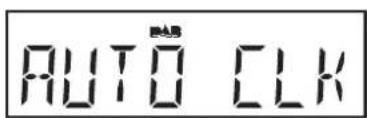ROBERTS Ecologic 5 - To return to auto clock set mode - 5