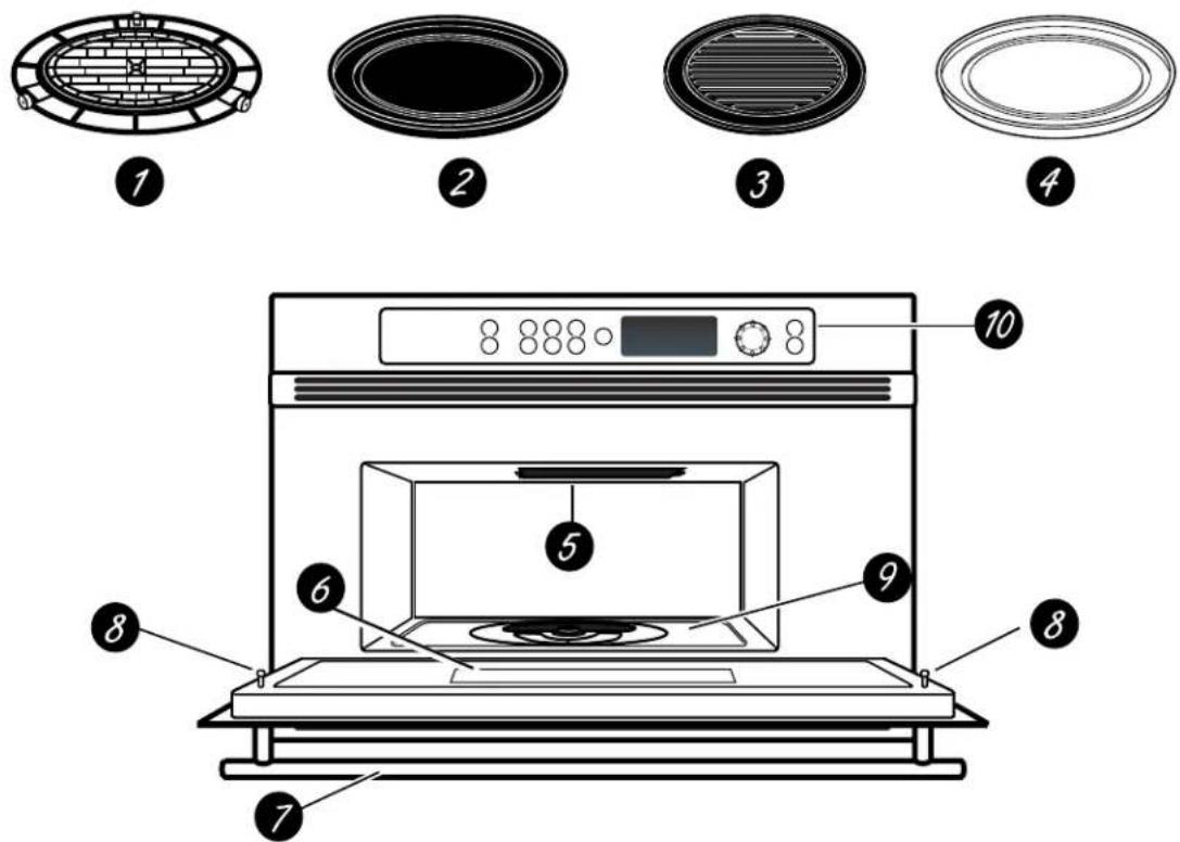 GE ZSC2000CWW - Oven features - 1