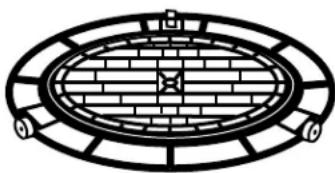 GE ZSC2000CWW - Removable oven rack (turntable) - 1