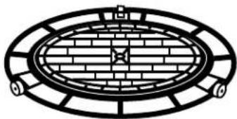 GE SCB2000FCC - Removable oven rack (turntable) - 1
